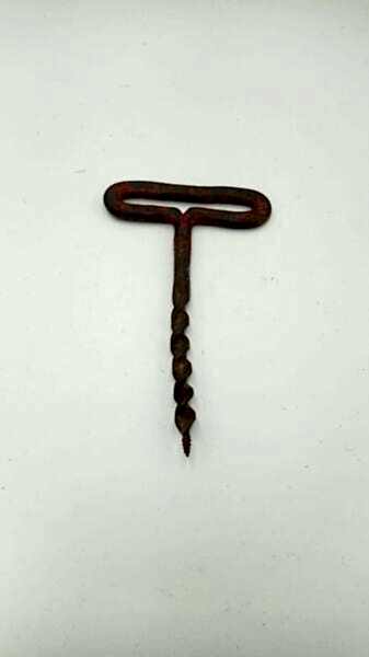 El Yapimi Metal El Aleti Ahşap Delme Ölçü 8,5X0,8X14,5 Cm