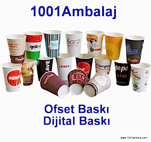 Dijital Baskılı 7 Oz Karton Bardak Tek Kat Duvarlı Beyaz Sicak Soğuk