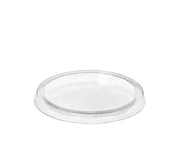 Plastik Sup Kasesi Kapağı Düz 100 Adet