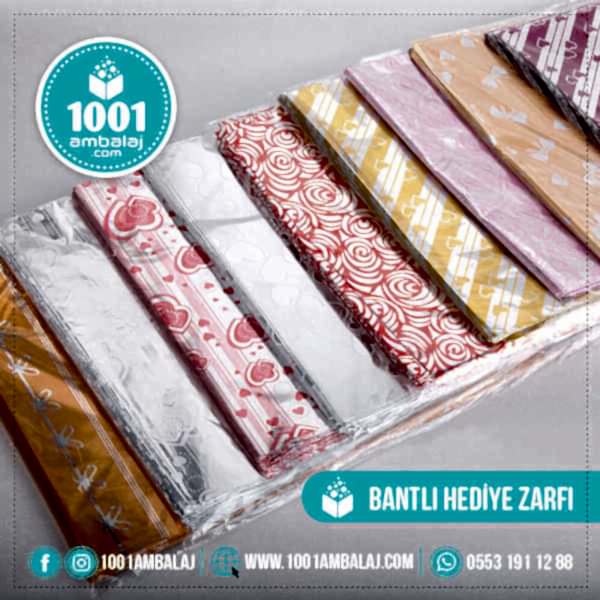 Hediye Torbası 40X60 Cm Metalize Karışık Renkli 100 Lü 1 Paket