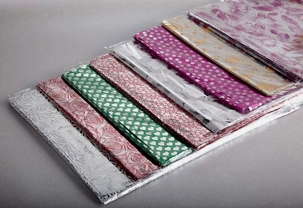 Hediye Ambalajı Bantlı Jelatin Paketleme Torbası 12 X 17 Cm Metalize Karışık Renkli  100 Lü 100 Paket Toplam 10.000 Adet