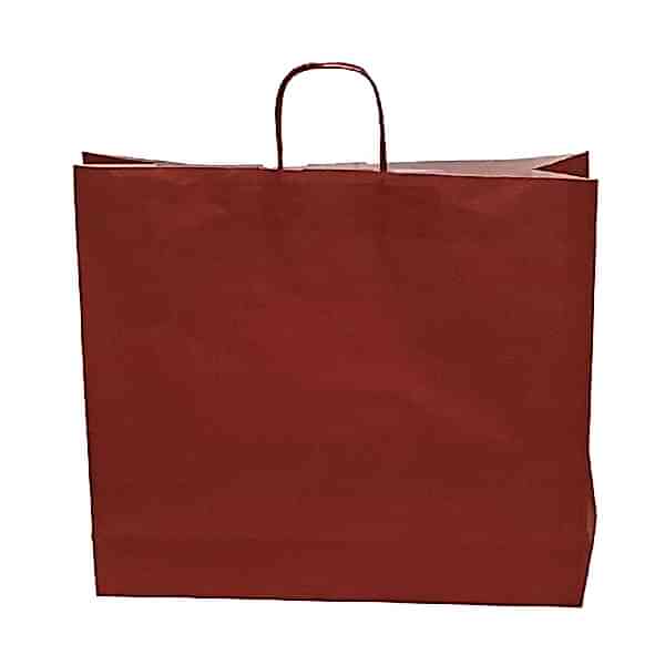 Kraft kağıt Çanta 45X14X50 Cm Kırmızı 25 Adet