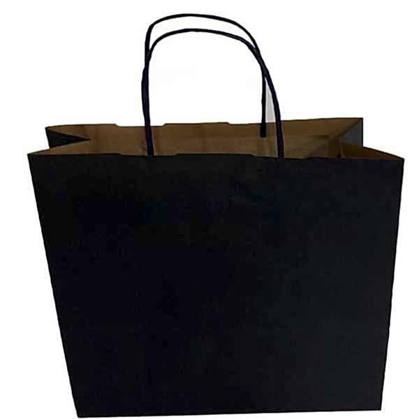 Kraft kağıt Çanta 25X12X31 Cm Zara Lacivert 100 Adet