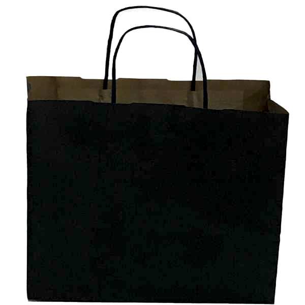 Kraft kağıt Çanta 25X12X31 Cm Lacivert 100 Adet
