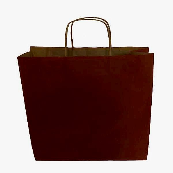 Kraft kağıt Çanta 32X12X41 Cm Kiremit 50 Adet